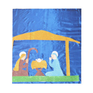 The Nativity Notizblock