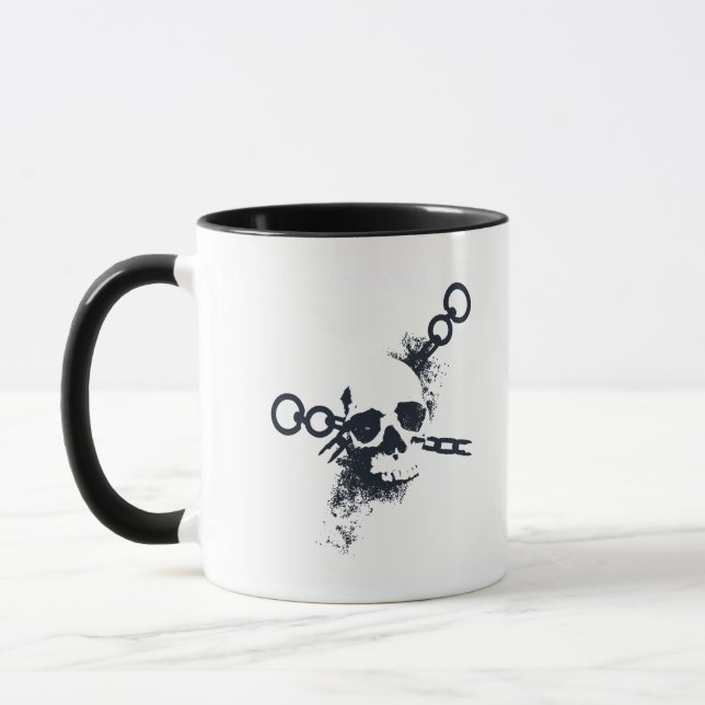 The Necromancer Skull Symbol Tasse (Links)