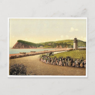The Ness, Teignmouth, England großartige Fotografi Postkarte