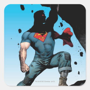 The New 52 - Action Comic #1 Quadratischer Aufkleber