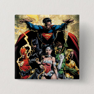 The New 52 Cover #1 Finch Variante Button