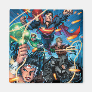 The New 52 Cover #4 wird zu Die New 52 Titelseite Magnet