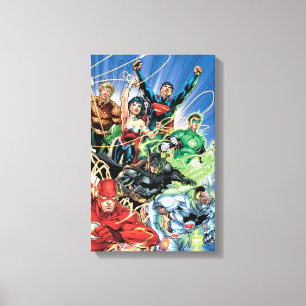 The New 52 - Justice League #1 Leinwanddruck
