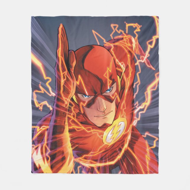 The New 52 - The Flash #1 Fleecedecke (Vorderseite)