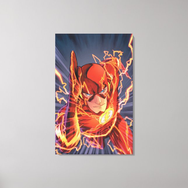 The New 52 - The Flash #1 Leinwanddruck (Vorderseite)