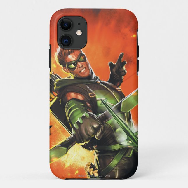 The New 52 - The Green Arrow #1 Case-Mate iPhone Hülle (Rückseite)