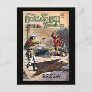 The New Buffalo Bill Weekly Nr. 74 1914 Postkarte
