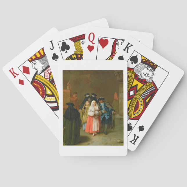 The `New World' Spielkarten (Rückseite)