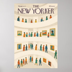 The New Yorker Museum Szenenposter Poster