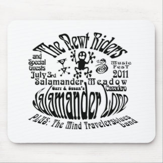 The Newt Riders ~ Salamander Liebe TShirt Mousepad