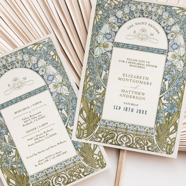The Night Before Wedding Rehearsal Einladung (Von Creator hochgeladen)