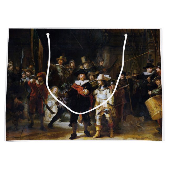 The Night Watch, Rembrandt, 1642 Große Geschenktüte (Vorderseite)