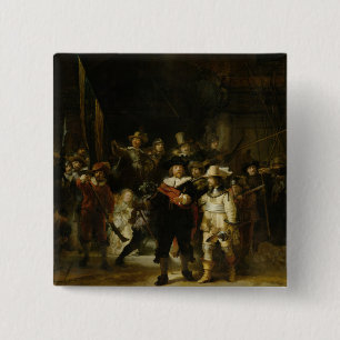 The Night Watch, Rembrandt van Rijn Button