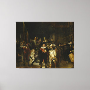 The Night Watch, Rembrandt van Rijn Leinwanddruck