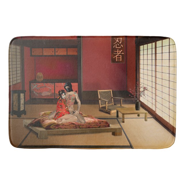 The Ninja Badematte (Vorderseite)