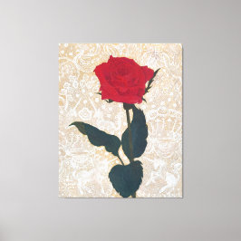 The Noble Rose: Japanese Art with Mythic Touch Leinwanddruck