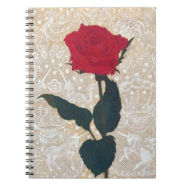 The Noble Rose: Japanese Art with Mythic Touch Notizblock