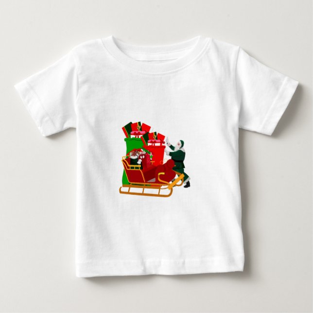 The North Pole Baby T-Shirt (Devant)