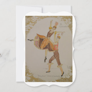 The Nutcracker:  Brazilian Dance Greeting Card Feiertagskarte