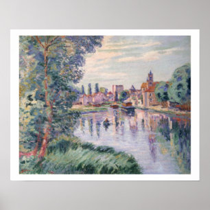 The Old Samois, c.1900 (Öl auf Leinwand) Poster