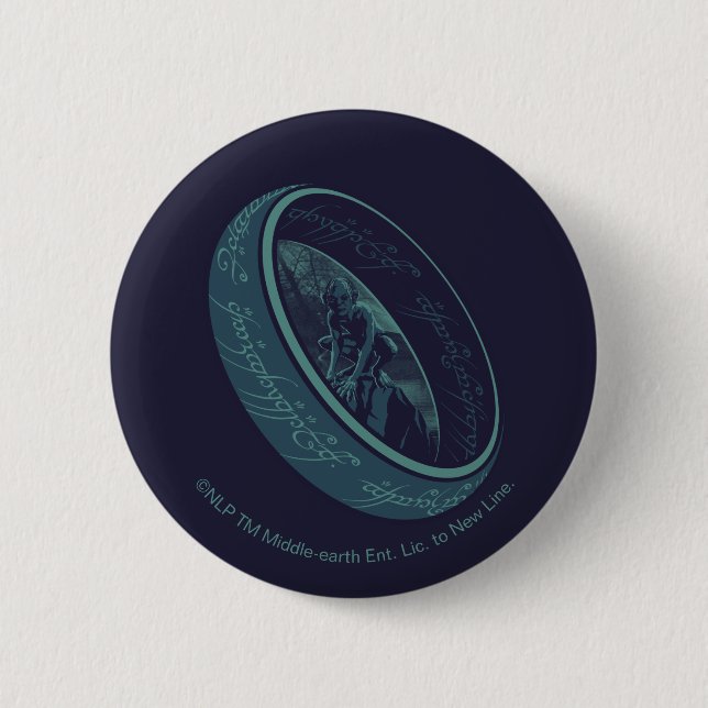 THE ONE RING™ GOLLUM™ Graphic Button (Vorderseite)
