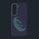 THE ONE RING™ GOLLUM™ Graphic Samsung Galaxy Hülle<br><div class="desc">THE LORD OF THE RINGS™ | Gollum can be seen through the center of The One Ring,  perched atop a rock. Wear this nostalgic design on a graphic t-shirt,  carry on a tote bag,  or notebook. Shop this design on even more custom Zazzle gifts!</div>