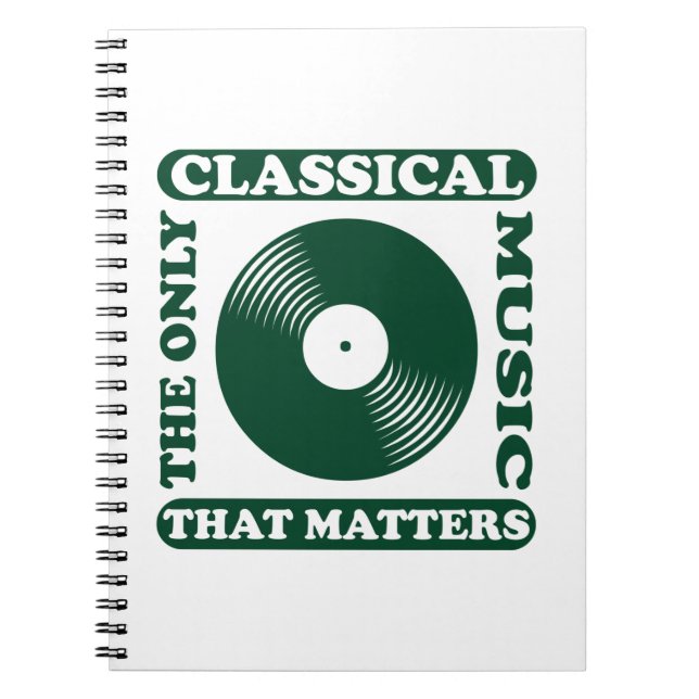 The Only Classical Music Notizblock (Vorderseite)