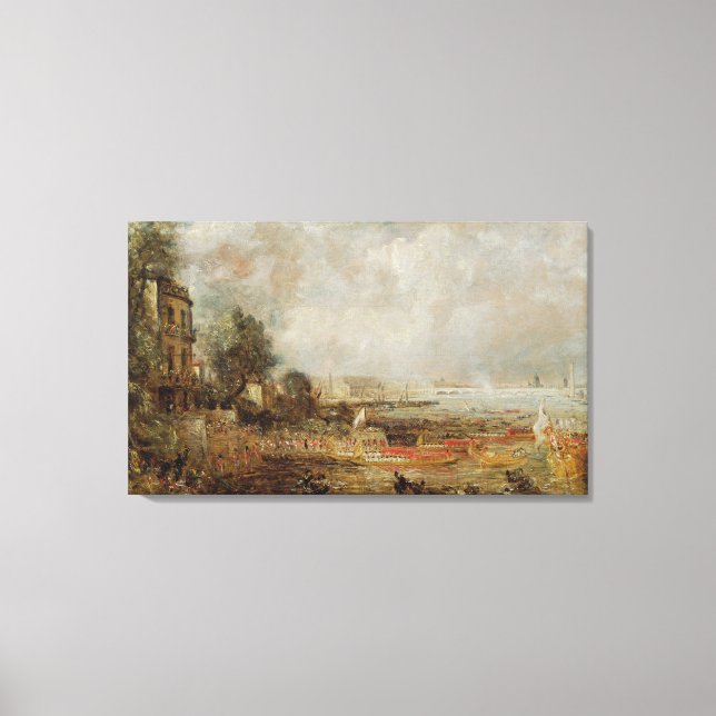 The Opening of Waterloo Bridge, c.1829-31 (Öl auf Leinwanddruck (Vorderseite)