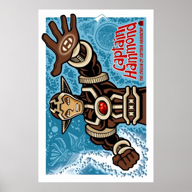 The Origin of Captain Hammond Poster (Vorne)