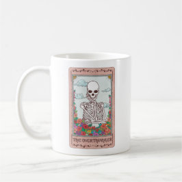 The Overther Skeleton Tarot Card Funny Tarot Kaffeetasse