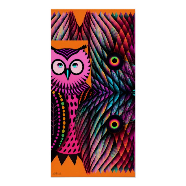 The Owl Who Wore Pajamas Poster (Vorderseite)