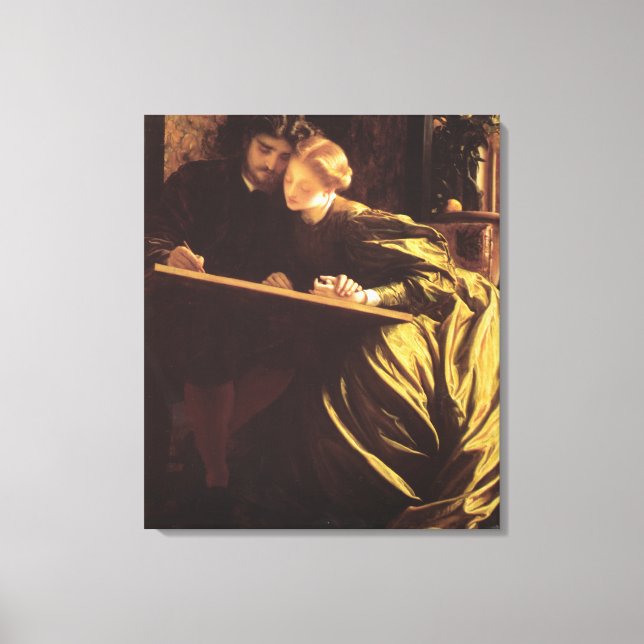 The Painter's Honeymoon - Lord Frederic Leighton Leinwanddruck (Vorderseite)