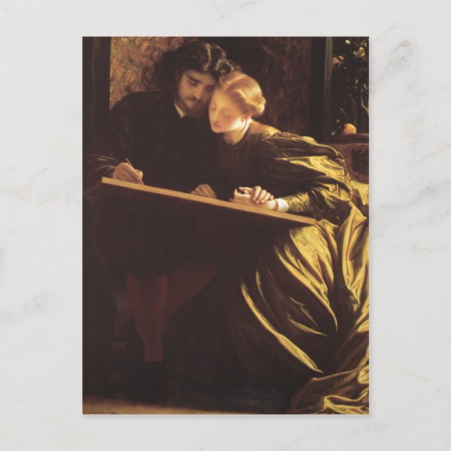 The Painter's Honeymoon - Lord Frederick Leighton Postkarte (Vorderseite)