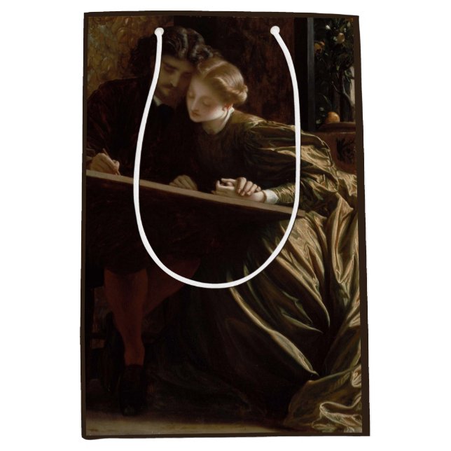 The Painter's Honeymoon (von Frederic Leighton) Mittlere Geschenktüte (Vorderseite)
