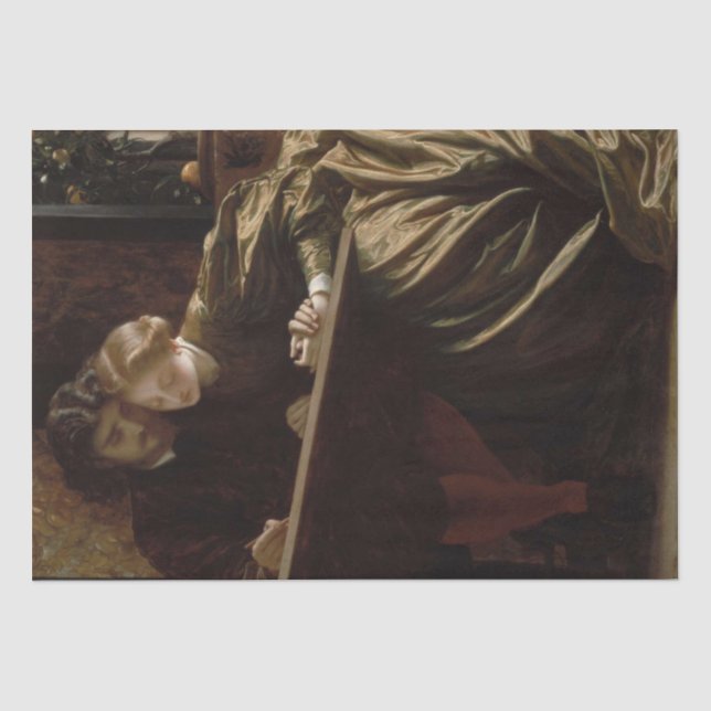 The Painter's Honeymoon (von Frederic Leighton) Seidenpapier (Vorderseite)
