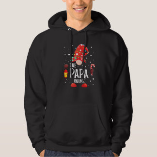 The Papa Gnome Matching Family Christmas Gnome Paj Hoodie