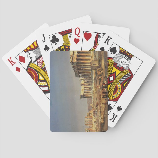 The Parthenon, 1863 Spielkarten (Rückseite)