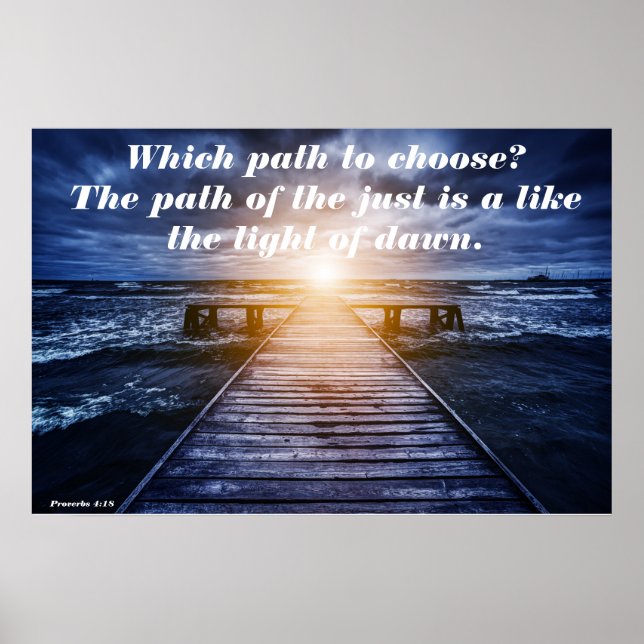 The Path of Light Poster (Vorne)