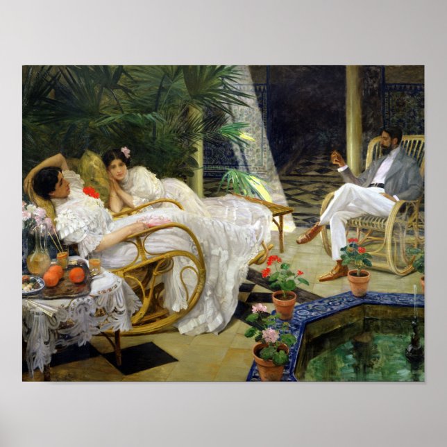 The Patio Poster (Vorne)