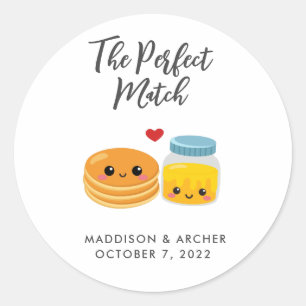 "The Perfect Match" - Aufkleber