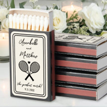 The Perfect Match Wedding Favor