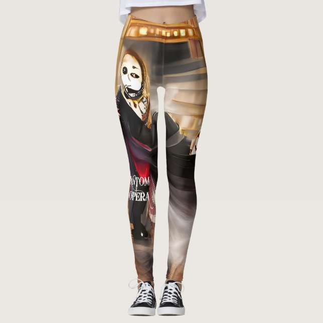 THE PHANTOM OF THE OPERA LEGGINGS (Vorderseite)
