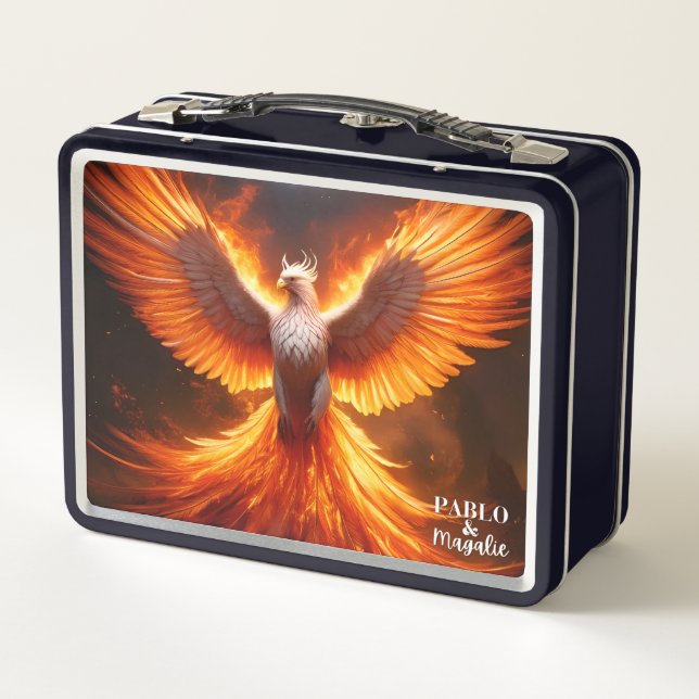 The Phoenix Reborn Metall Brotdose (Rückseite)