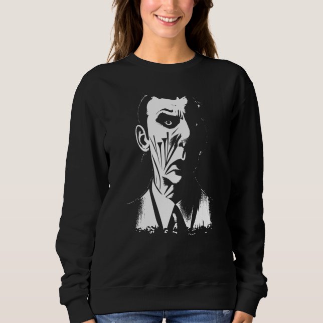 The Physics and Math Vampire Arises Teacher Hallow Sweatshirt (Vorderseite)