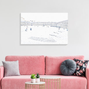 The Piece Hall Halifax – Historisches West Yorkshi Leinwanddruck
