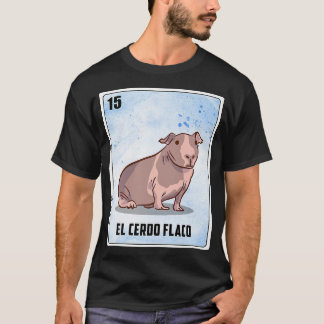 The Pig Skinny Funny Kostüm Pig Skinny Pigs Pigs P T-Shirt