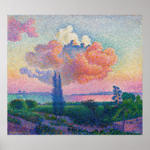 The Pink Cloud (1896) von Henri-Edmond Cross Poster
