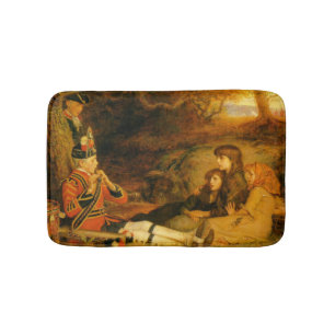The Piper (von John Everett Millais) Badematte