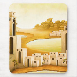 "The Place" - Nahost / Orient Wüstenmalerei Mousepad