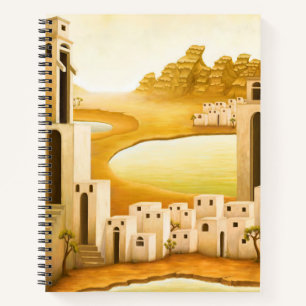 "The Place" - Nahost / Orient Wüstenmalerei Notizbuch